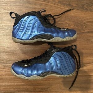 Nike Penny Foamposite Pro Blue Black Sneakers